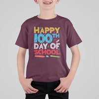 100 Days of School Celebration T Shirt For Kid Happy 100th Day