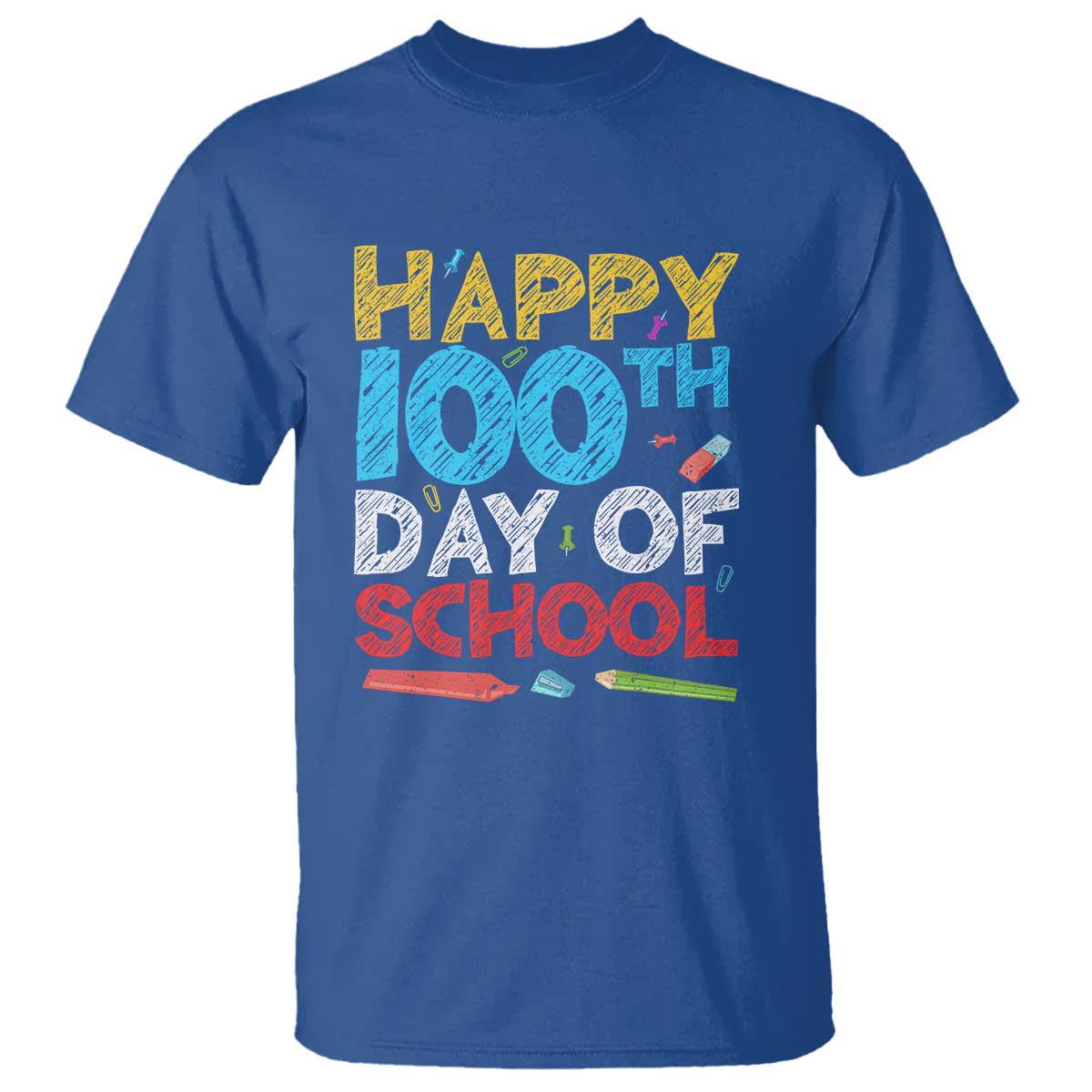 100 Days of School Celebration T Shirt Happy 100th Day - Wonder Print Shop
