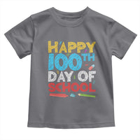 100 Days of School Celebration Toddler T Shirt Happy 100th Day Student Teacher Gift