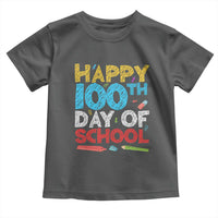 100 Days of School Celebration Toddler T Shirt Happy 100th Day Student Teacher Gift