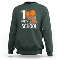 100th Day of School Sweatshirt Basketball Theme for Kids - Wonder Print Shop
