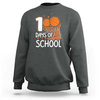 100th Day of School Sweatshirt Basketball Theme for Kids - Wonder Print Shop