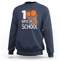 100th Day of School Sweatshirt Basketball Theme for Kids - Wonder Print Shop