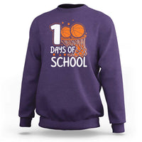 100th Day of School Sweatshirt Basketball Theme for Kids - Wonder Print Shop