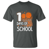 100th Day of School T Shirt Basketball Theme for Kids - Wonder Print Shop