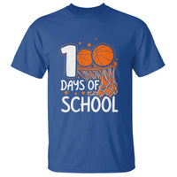 100th Day of School T Shirt Basketball Theme for Kids - Wonder Print Shop
