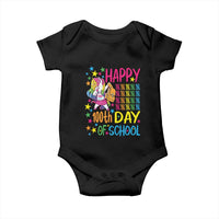 Happy 100th Day of School Unicorn Baby Onesie Magical Girls Celebration Gift