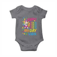Happy 100th Day of School Unicorn Baby Onesie Magical Girls Celebration Gift