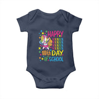 Happy 100th Day of School Unicorn Baby Onesie Magical Girls Celebration Gift