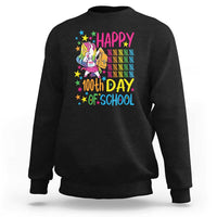 Happy 100th Day of School Unicorn Sweatshirt Celebration Design - Wonder Print Shop