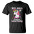 100th Day of School Unicorn T Shirt Girls 100 Days Celebration - Wonder Print Shop