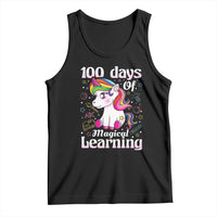 Magical Unicorn 100th Day of School Tank Top Cute Girls Celebration Gift