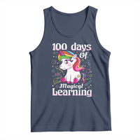Magical Unicorn 100th Day of School Tank Top Cute Girls Celebration Gift