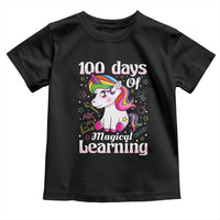 Magical Unicorn 100th Day of School Toddler T Shirt Cute Girls Celebration Gift