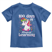 Magical Unicorn 100th Day of School Toddler T Shirt Cute Girls Celebration Gift