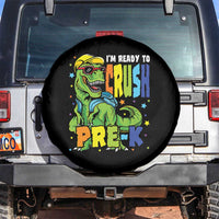I am Ready To Crush Pre-K Dinosaur Spare Tire Cover Cool First Day of School Boy