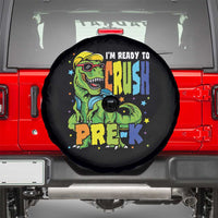 I am Ready To Crush Pre-K Dinosaur Spare Tire Cover Cool First Day of School Boy