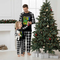 I am Ready To Crush Pre-K Dinosaur Plaid Pajama Set Cool First Day of School Boy