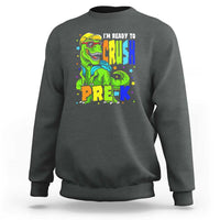 Dinosaur Pre-K Sweatshirt I'm Ready To Crush Pre-K, 1st Day of School Boy - Wonder Print Shop