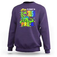 Dinosaur Pre-K Sweatshirt I'm Ready To Crush Pre-K, 1st Day of School Boy - Wonder Print Shop