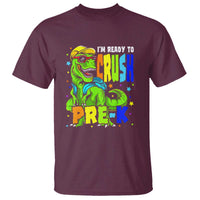 Dinosaur Pre-K T Shirt I'm Ready To Crush Pre-K, 1st Day of School Boy - Wonder Print Shop