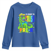 I am Ready To Crush Pre-K Dinosaur Youth Sweatshirt Cool First Day of School Boy