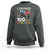 100 Days of School Monster Truck Sweatshirt Boys 100th Day Celebration - Wonder Print Shop