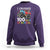 100 Days of School Monster Truck Sweatshirt Boys 100th Day Celebration - Wonder Print Shop
