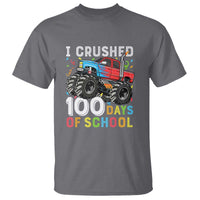 100 Days of School Monster Truck T Shirt Boys 100th Day Celebration - Wonder Print Shop