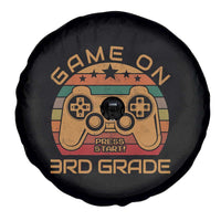 Game On First Day of 3rd Grade Spare Tire Cover Funny Gamer Back to School Kids Gift