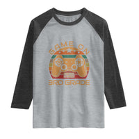 Game On First Day of 3rd Grade Raglan Shirt Funny Gamer Back to School Kids Gift