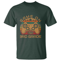 First Day of 3rd Grade T Shirt Game On Gamer Back to School Gift - Wonder Print Shop
