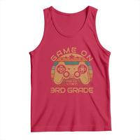 Game On First Day of 3rd Grade Tank Top Funny Gamer Back to School Kids Gift
