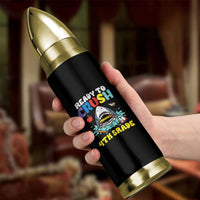 Shark Ready To Crush 4th Grade Bullet Tumbler Cool Boys First Day of School Gift