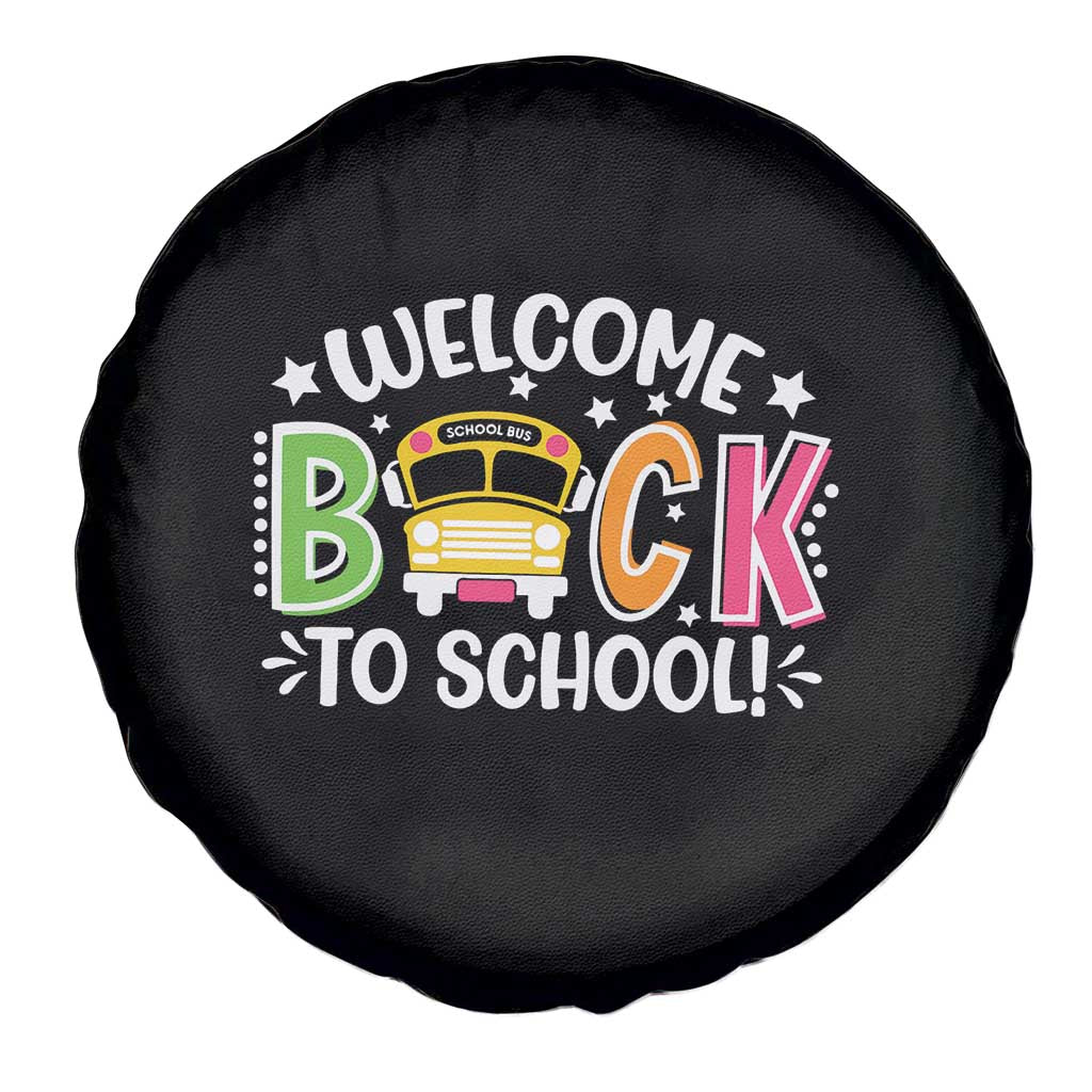 Welcome Back to School Bus Driver Spare Tire Cover First Day for School Gifts