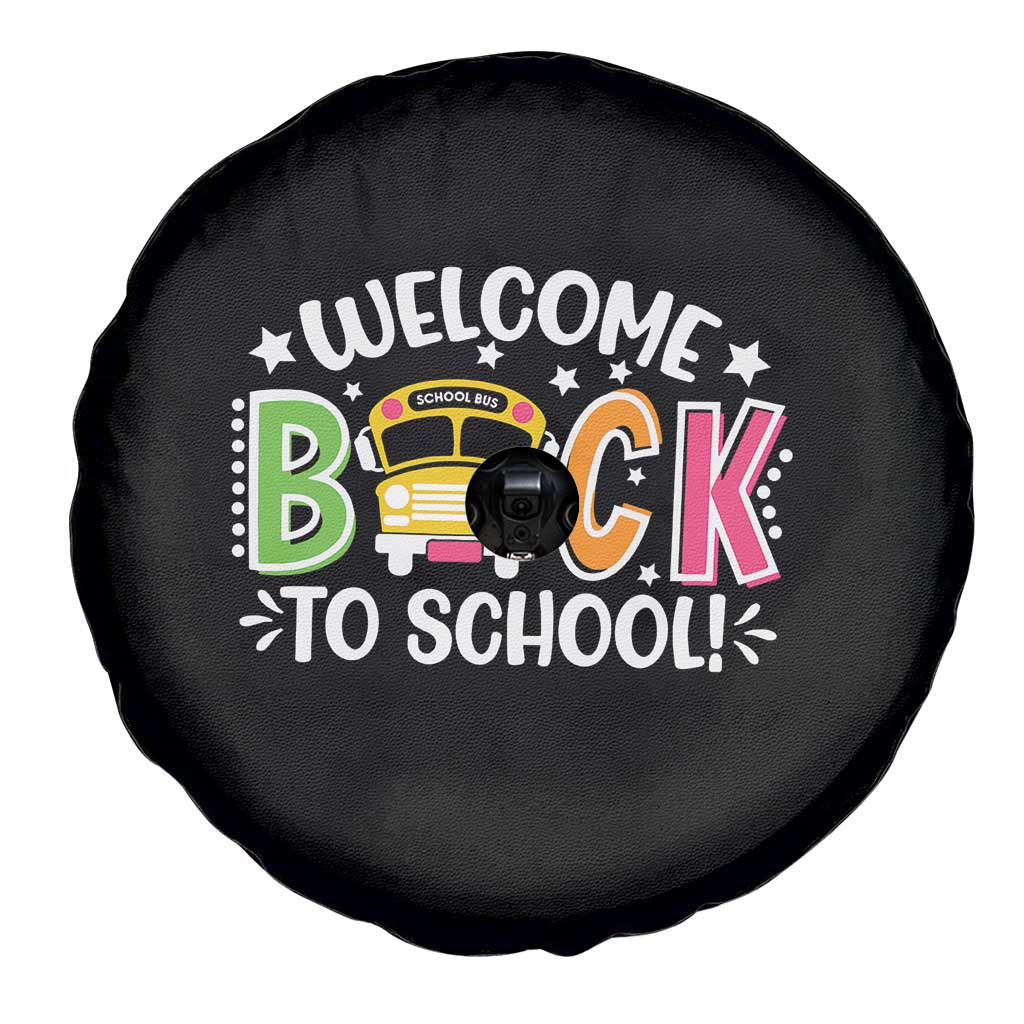 Welcome Back to School Bus Driver Spare Tire Cover First Day for School Gifts
