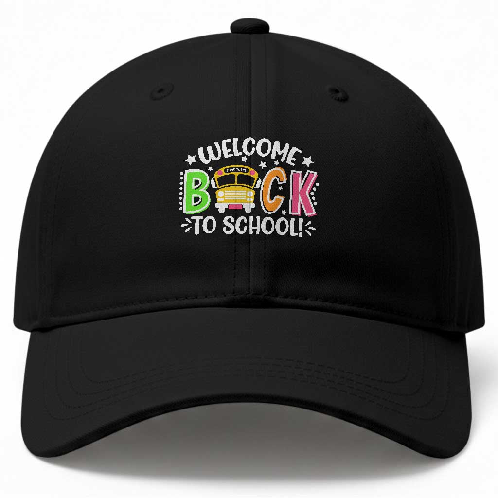 Welcome Back to School Bus Driver Baseball Cap First Day for School Gifts