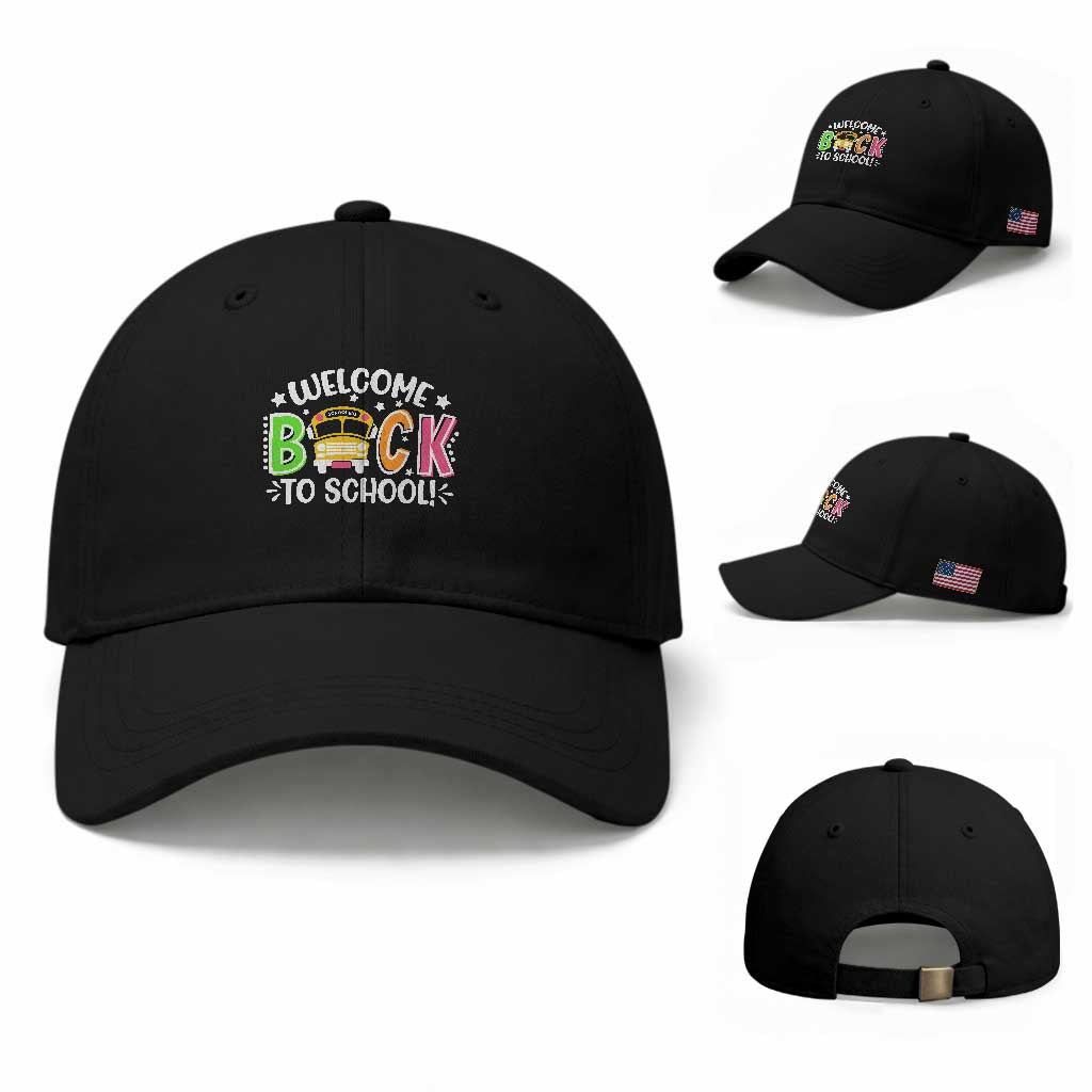 Welcome Back to School Bus Driver Baseball Cap First Day for School Gifts