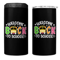 Welcome Back to School Bus Driver 4 in 1 Can Cooler Tumbler First Day for School Gifts
