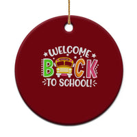 Welcome Back to School Bus Driver Ceramic Ornament First Day for School Gifts