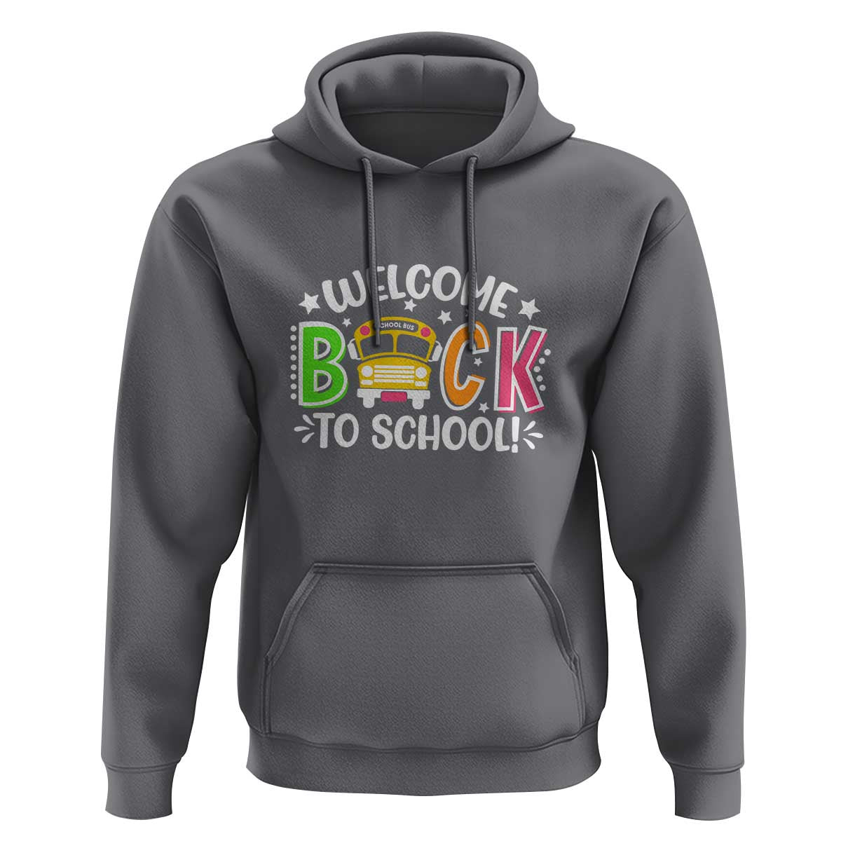 Welcome Back to School Hoodie First Day for School Bus Driver - Wonder Print Shop