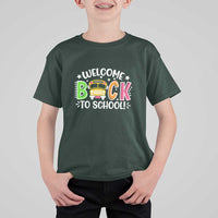 Welcome Back to School T Shirt For Kid First Day for School Bus Driver
