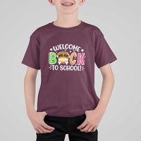 Welcome Back to School T Shirt For Kid First Day for School Bus Driver