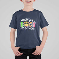 Welcome Back to School T Shirt For Kid First Day for School Bus Driver