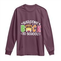 Welcome Back to School Bus Driver Long Sleeve Shirt First Day for School Gifts