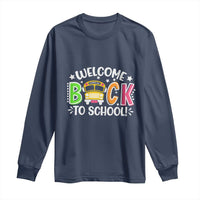 Welcome Back to School Bus Driver Long Sleeve Shirt First Day for School Gifts