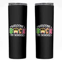 Welcome Back to School Bus Driver Skinny Tumbler First Day for School Gifts