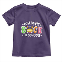 Welcome Back to School Bus Driver Toddler T Shirt First Day for School Gifts