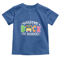 Welcome Back to School Bus Driver Toddler T Shirt First Day for School Gifts