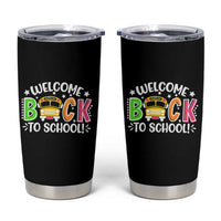 Welcome Back to School Bus Driver Tumbler Cup First Day for School Gifts